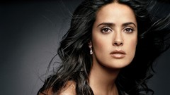 Woman Celebrity faces Actress brunettes portraits Selma Hayek