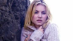 Woman Celebrity faces Actress outdoors blondes elisha cuthbert