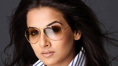 Woman Celebrity faces Actress sunglasses brunettes vidya balan 
