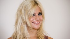 Woman Celebrity faces blondes smiling pixie lott