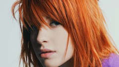 Woman Celebrity faces hayley williams paramore singers redheads
