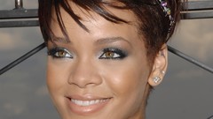 Woman Celebrity faces rihanna singers