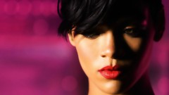 Woman Celebrity faces rihanna singers models