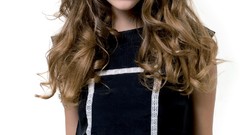 Woman Celebrity fashion blue eyes brunettes models photo shoot 