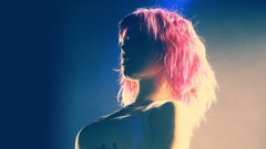 Woman Celebrity hayley williams paramore pink hair singers