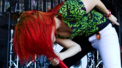 Woman Celebrity hayley williams paramore singers redheads 