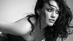 Woman Celebrity Hilary Duff monochrome models