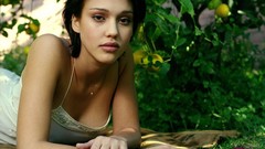 Woman Celebrity Jessica Alba Actress brunettes