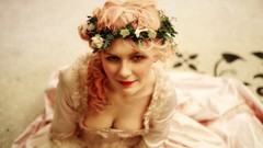 Woman Celebrity Kirsten Dunst Actress blondes cleavage