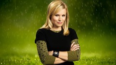 Woman Celebrity Kristen Bell Actress blondes green eyes