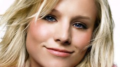 Woman Celebrity Kristen Bell Actress blondes smiling blue eyes 