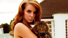 Woman Celebrity lana del rey singers white people