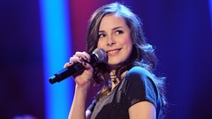 Woman Celebrity long hair brunettes singers black hair lena 