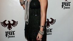 Woman Celebrity long hair models kim kardashian huge boobs