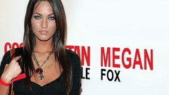 Woman Celebrity Megan Fox Actress brunettes models black hair