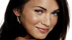 Woman Celebrity Megan Fox faces Actress