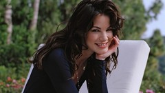 Woman Celebrity Michelle Monaghan Actress smiling brunettes