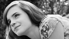 Woman Celebrity monochrome Actress blondes emma watson