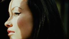 Woman Celebrity Olivia Wilde faces Actress brunettes black hair 