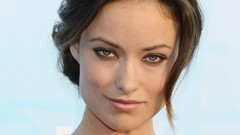 Woman Celebrity Olivia Wilde faces smirk Actress green eyes 