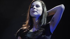 Woman Celebrity tattoos brunettes singers lena meyer-landrut 