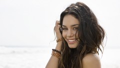 Woman Celebrity vanessa hudgens brown eyes brunettes Simple 