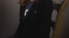 Woman chairs sitting Actress blue eyes redheads Rachel Hurd Wood