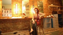 Woman chairs sitting Bianca Beauchamp