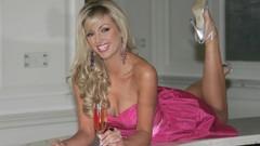 Woman Champagne Pink Dress