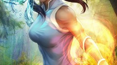 Woman Characters Avatar comics artwork korra Artgerm