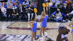 Woman cheerleaders