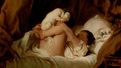 Woman children paintings artwork