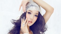 Woman China asians models Li Ying Zhi