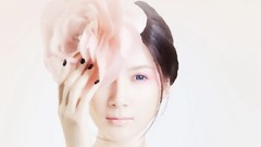 Woman China asians models Simple Background