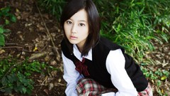 Woman China schoolgirls asians school uniforms models