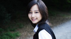 Woman China schoolgirls asians school uniforms models sweater 