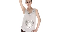 Woman China white background asians models Simple Background