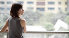 Woman Chinese asians brunettes