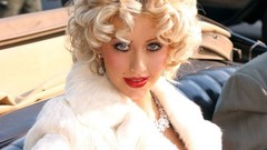 Woman Christina Aguilera blondes