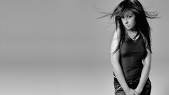 Woman Christina Aguilera models