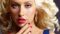 Woman Christina Aguilera singers