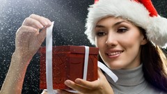 Woman Christmas Gifts brunettes