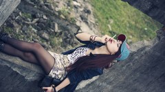 Woman Cigarettes models