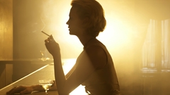 Woman Cigarettes smoking