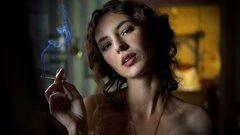 Woman Cigarettes smoking Louise Bourgoin