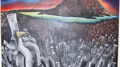 Woman cityscapes dystopia Gally