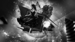 Woman cleavage composition