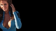 Woman cleavage nikki cox