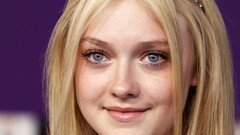 Woman close-up Actress blondes blue eyes Dakota Fanning