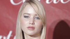 Woman close-up Actress blondes jennifer lawrence
